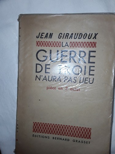 Jean giraudoux guerre de - jean,