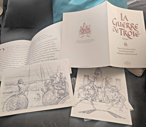 Lot gravurela guerre - lot,