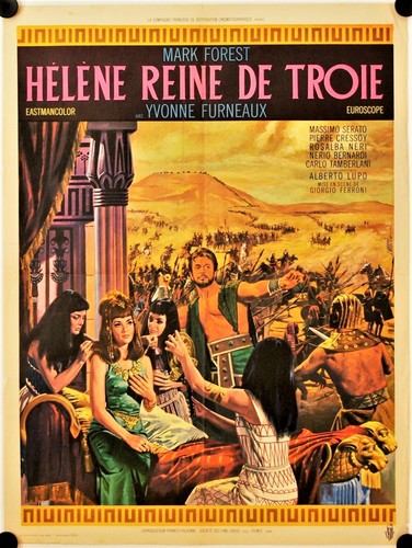 Affiche cinéma helene reine - affiche,