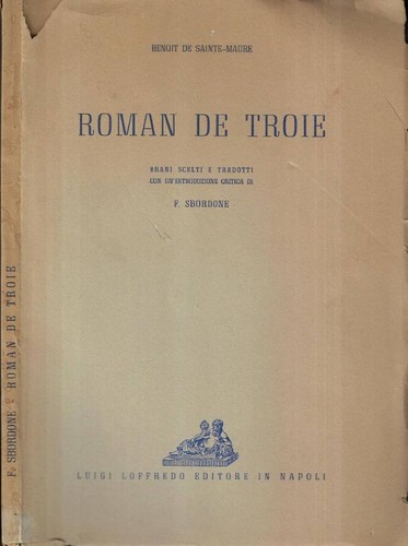 Roman troie benoit de - -,