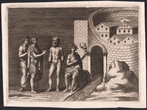 1742 rare gravure - gravure, virgile