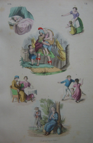 Gravure âges vie - gravure,