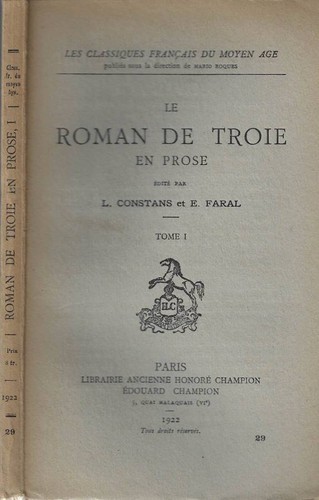 Roman troie en prose - de,