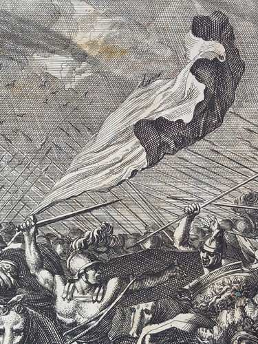 Gravure xviie pautre le - xviie,